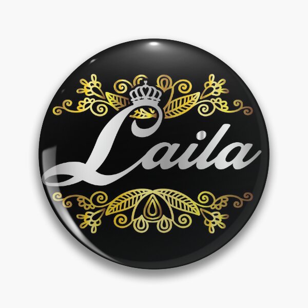 Item preview, Laila name design - Laila- i'm Laila,  gift for Laila- Happy birth day Laila, female name design  designed and sold by BAYIDESIGNER.