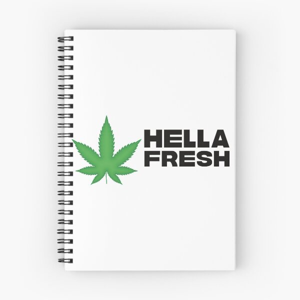 Item preview, Hella Fresh Weed Leaf - Funny Stoner Marijuana Pot Cannabis THC designed and sold by YomeHayin.