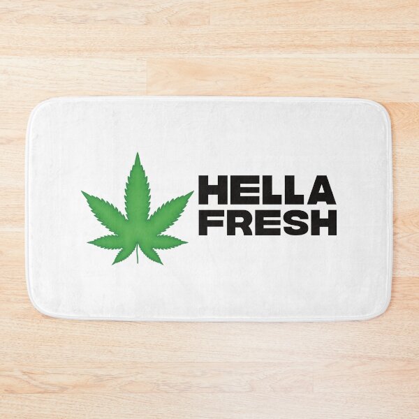 Item preview, Hella Fresh Weed Leaf - Funny Stoner Marijuana Pot Cannabis THC designed and sold by YomeHayin.