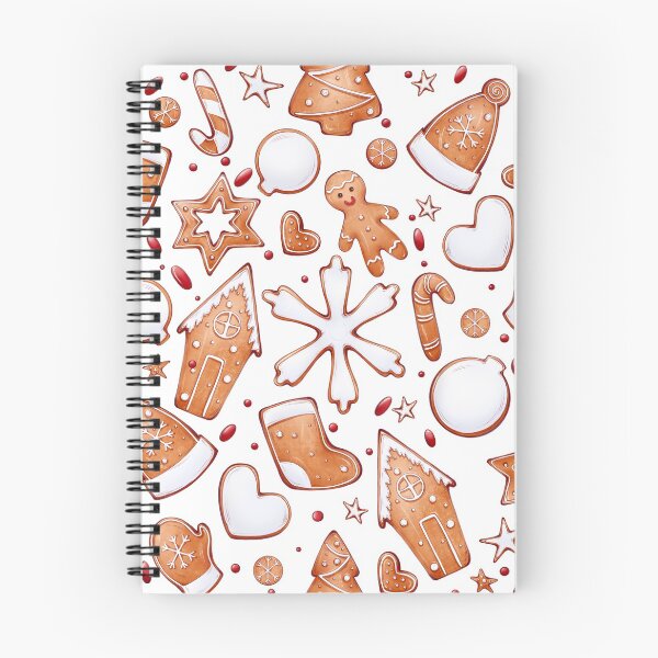 Item preview, Pattern of New Year's gingerbreads designed and sold by TatyanaRyaba.