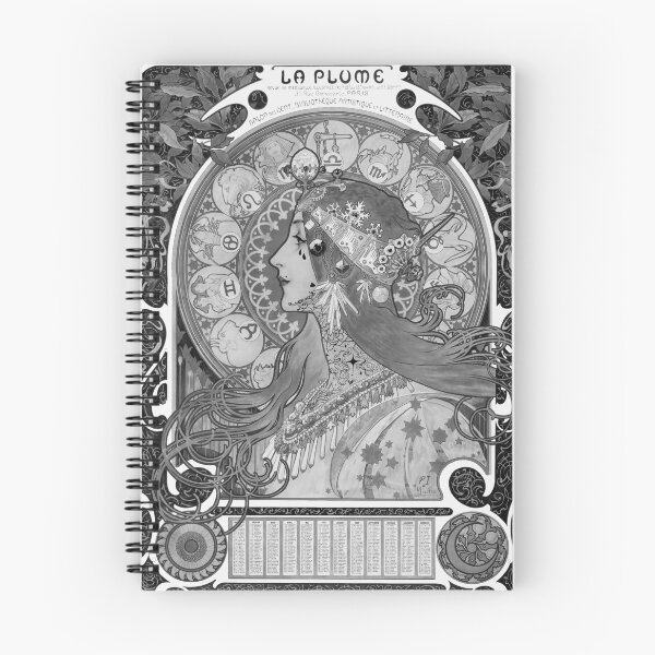 Item preview, tattooed zodiaque la plume designed and sold by politeillusts.