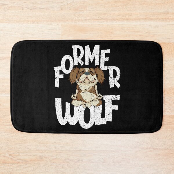 Item preview, funny Yoga Meditation Wolf Dog Design designed and sold by Kalli-design.