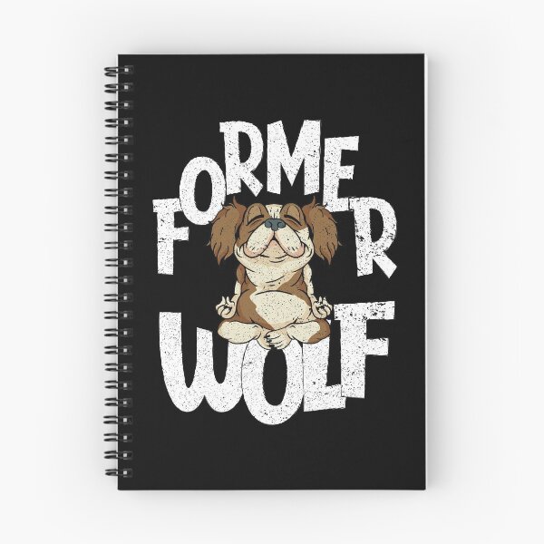 Item preview, funny Yoga Meditation Wolf Dog Design designed and sold by Kalli-design.