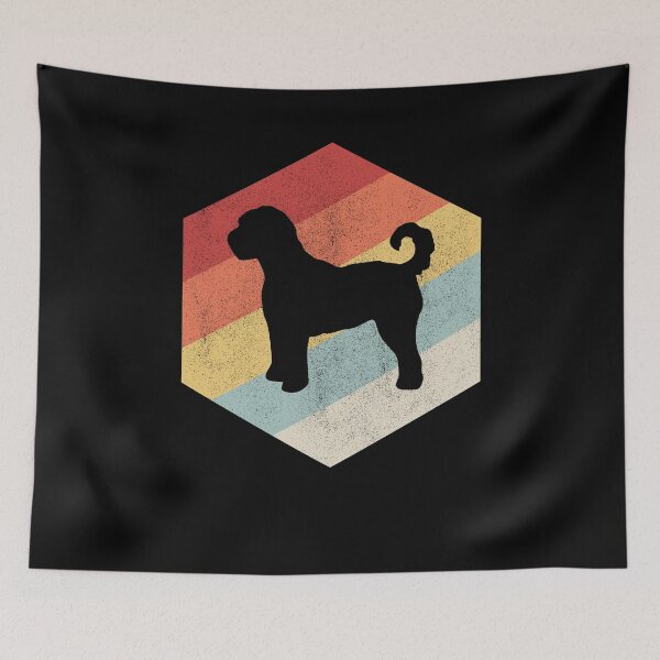 Item preview, labradoodle dog art retro vintage funny labradoodle gift designed and sold by alaechamlal.