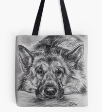 German Shepherd Tote Bag