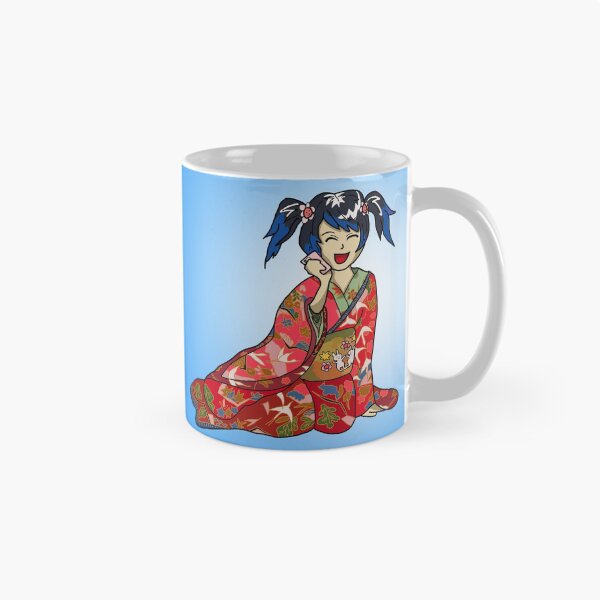 Item preview, Kawaii cute kimono girl designed and sold by CuisineCat.