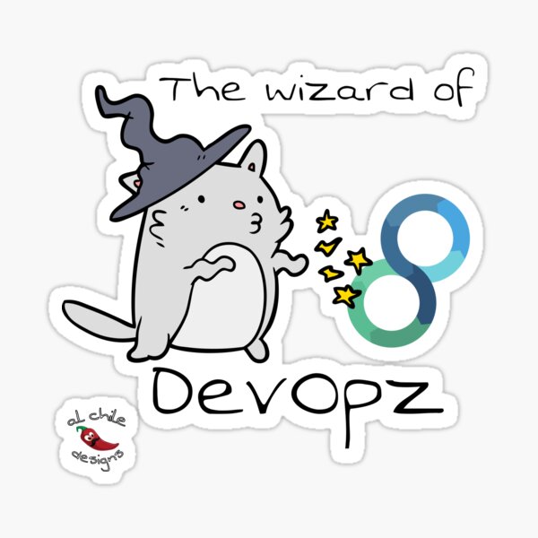 Item preview, Wizard of DevOpz designed and sold by alchiledesigns.
