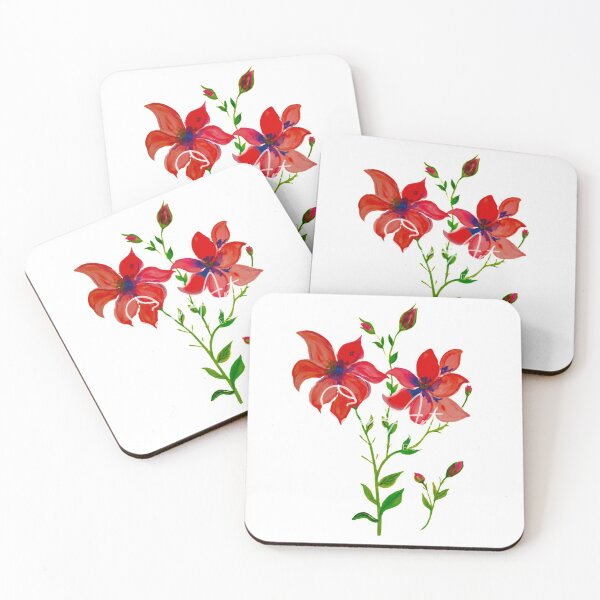 Item preview, Red flower designed and sold by Sevilka.
