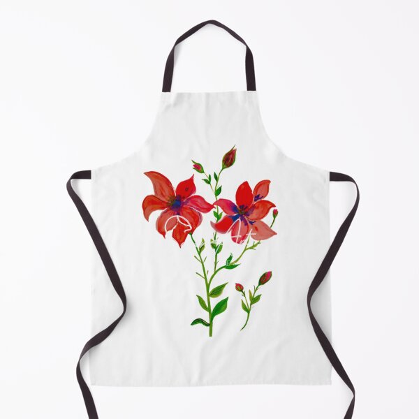 Item preview, flor roja designed and sold by Sevilka.