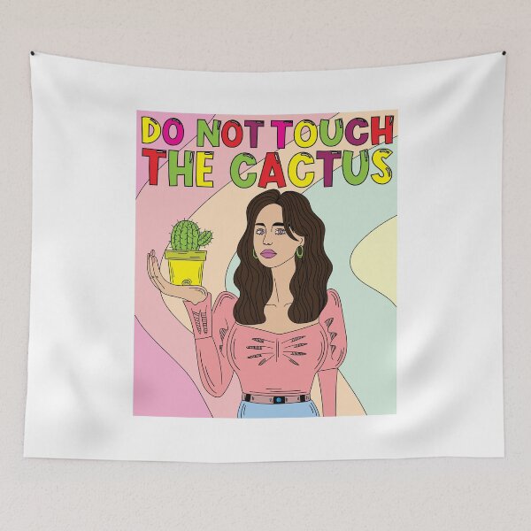 Item preview, Retro Cactus Woman Saying designed and sold by flofin.