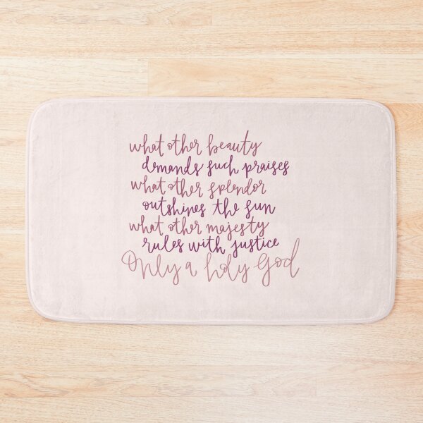 Item preview, Only a Holy God (verse 2) designed and sold by hsjdesigns.