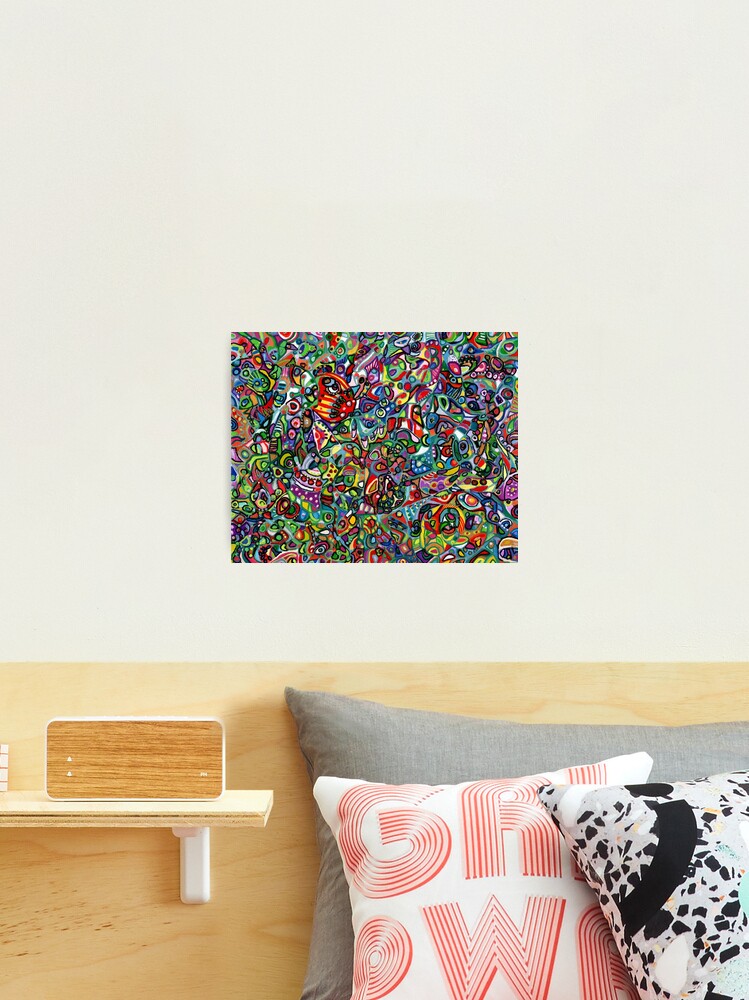 FREEDOM colorful abstract detailed doodles happy art Painting by Veera  Zukova