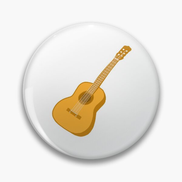 Item preview, Orange Acoustic Guitar | Guitars | Gifts for Music lovers designed and sold by Lindsay Marie Patterns.