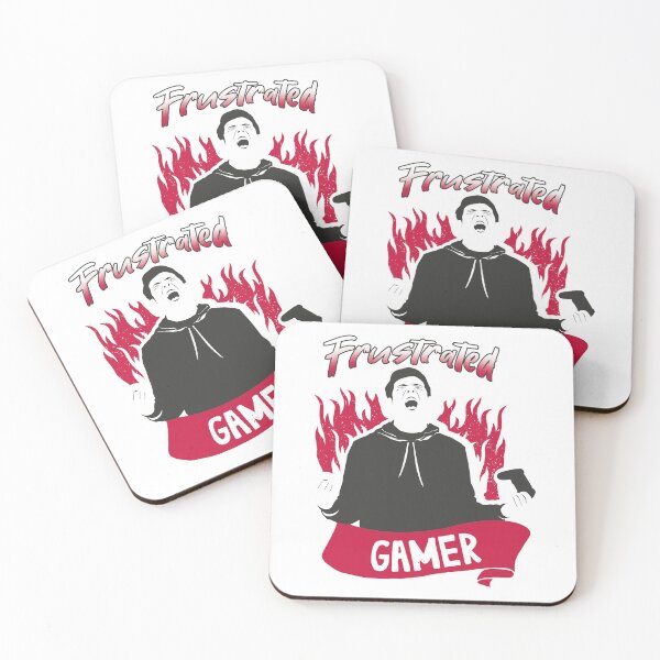 Item preview, Frustrated Gamer Flame Controller Rage designed and sold by OmmeDesigns.