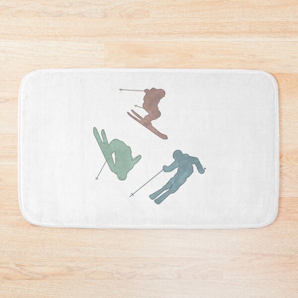 Item preview, Pastel Free Skiers  designed and sold by SkiBumArt.