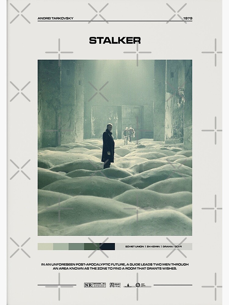 Discover Stalker - Andrei Tarkovsky Premium Matte Vertical Poster