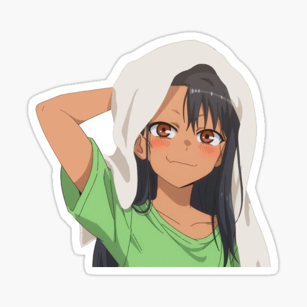 anime nagatoro Sticker by wearthings