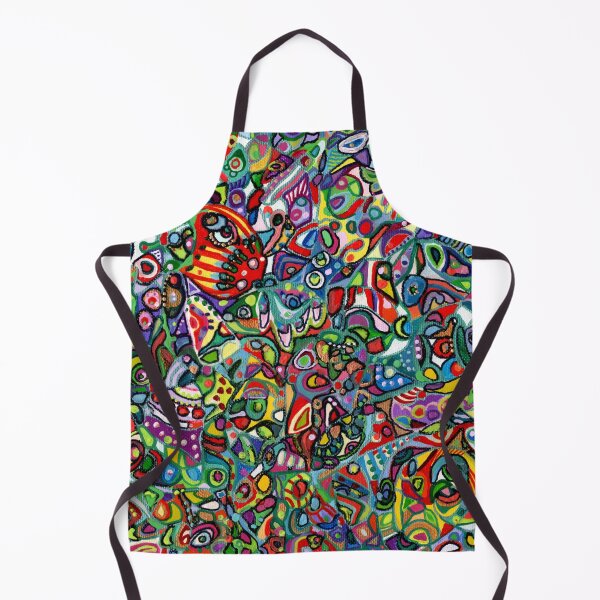 Item preview, 60. Wiii...colorful explosion, live, power, cuteness, sweet abstract doodle by Veera Zukova designed and sold by Veera Zukova.
