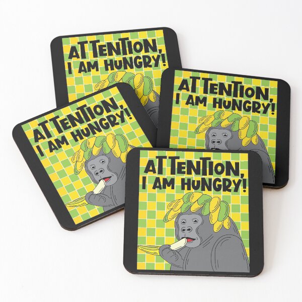 Item preview, Funny / Hungry Gorilla With Saying designed and sold by flofin.