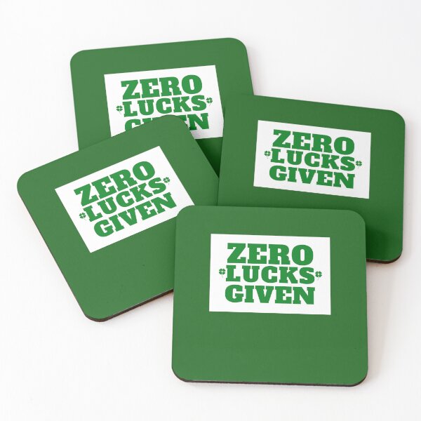 Item preview, Zero Lucks Given Saint Patrick's Day designed and sold by TrndSttr.