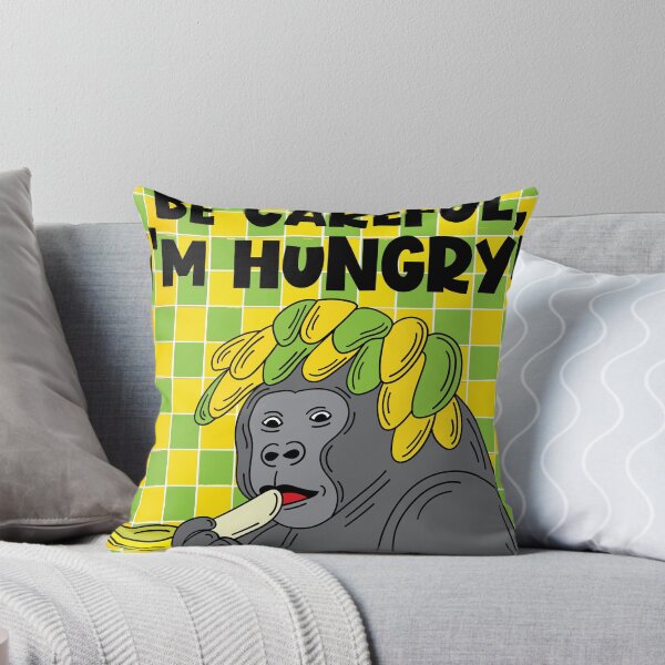 Item preview, Funny / Hungry Gorilla With Saying designed and sold by flofin.