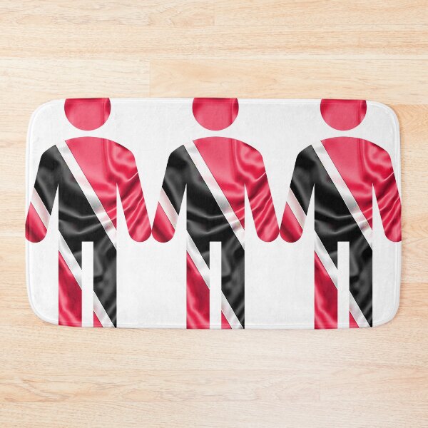 Item preview, Trinidad & Togago Flag Figure On White designed and sold by Boakes-Digital.