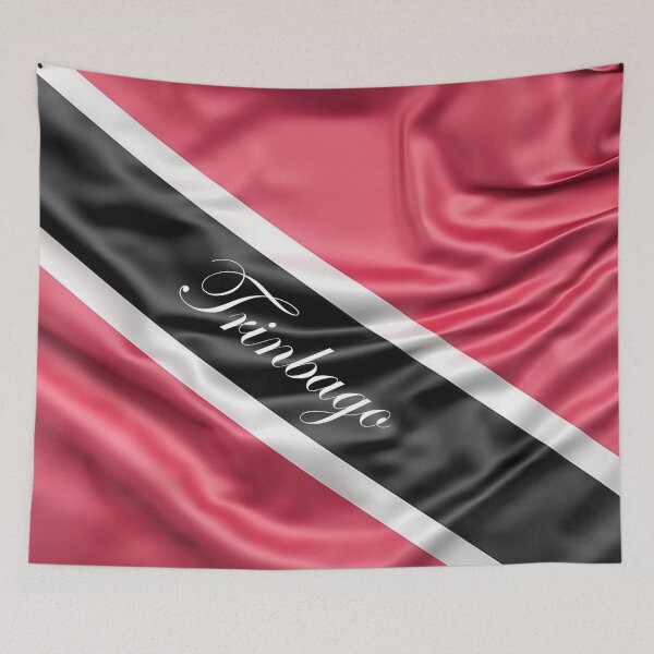Item preview, Trinidad & Togago Flag Figure On White designed and sold by Boakes-Digital.