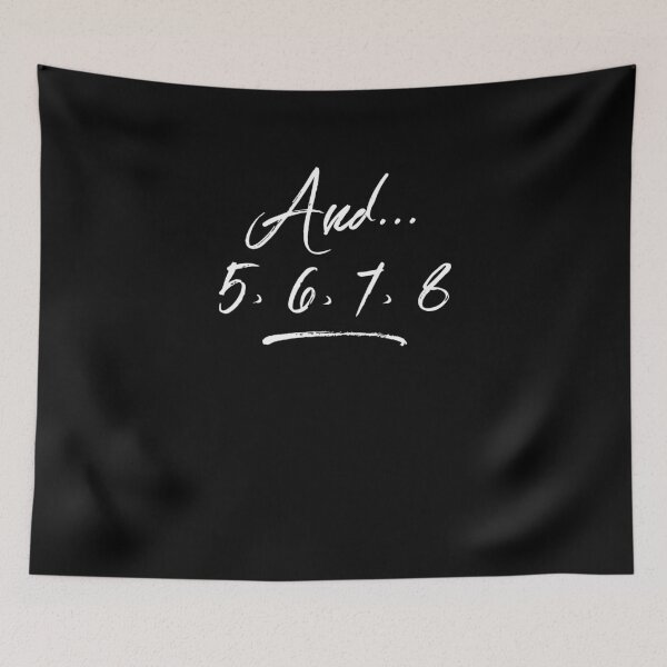 Item preview, Dance Teacher Gift - 5 6 7 8  designed and sold by TrndSttr.