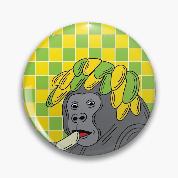 Artikelvorschau, Lustiger / hungriger Gorilla entworfen und verkauft von flofin.