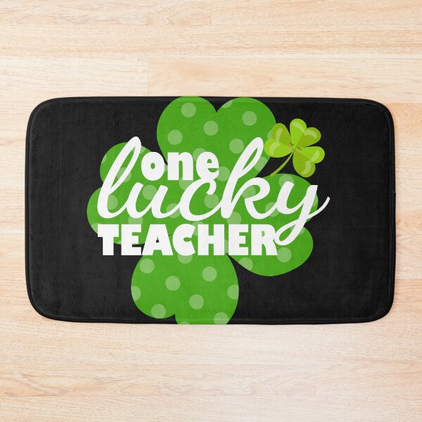 Item preview, One Lucky Teacher St Patricks Day designed and sold by TrndSttr.