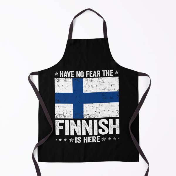 Item preview, Have No Fear The Finnish Is Here Finland Flag Design designed and sold by JJDzignsShop.