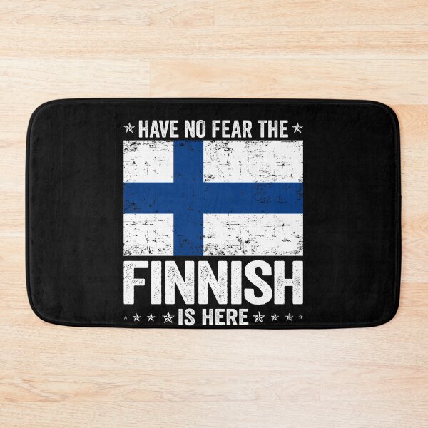 Item preview, Have No Fear The Finnish Is Here  Finland Flag Design designed and sold by JJDzignsShop.