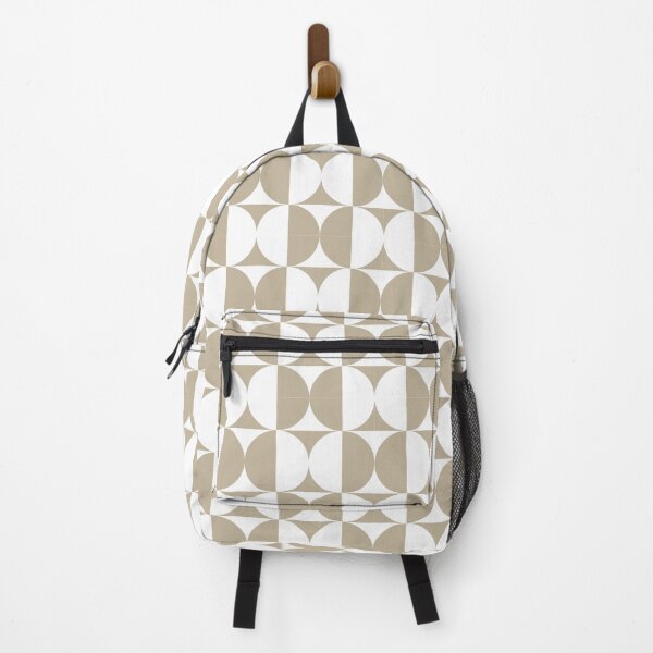 Item preview, Retro Mondrian Grey Circle - Geometric Pattern designed and sold by SLGA-Designs.