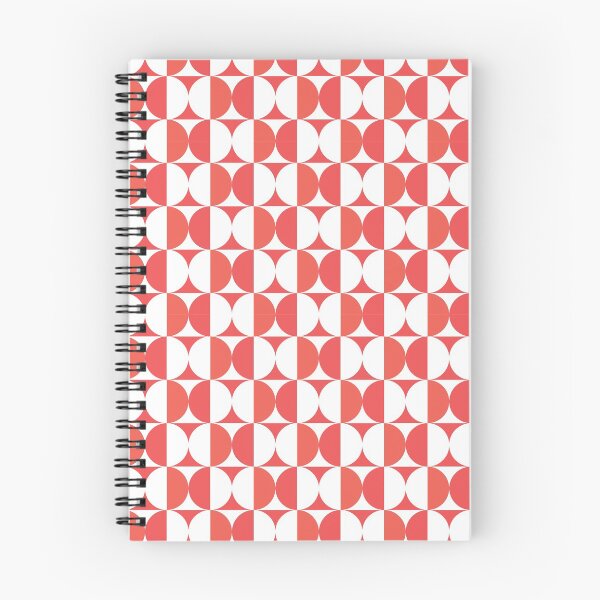 Item preview, Retro Mondrian Red Circle - Geometric Pattern designed and sold by SLGA-Designs.