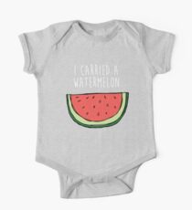 I carried a watermelon One Piece - Short Sleeve
