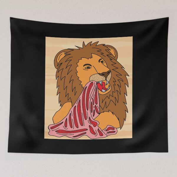 Item preview, Funny / Hungry Lion designed and sold by flofin.