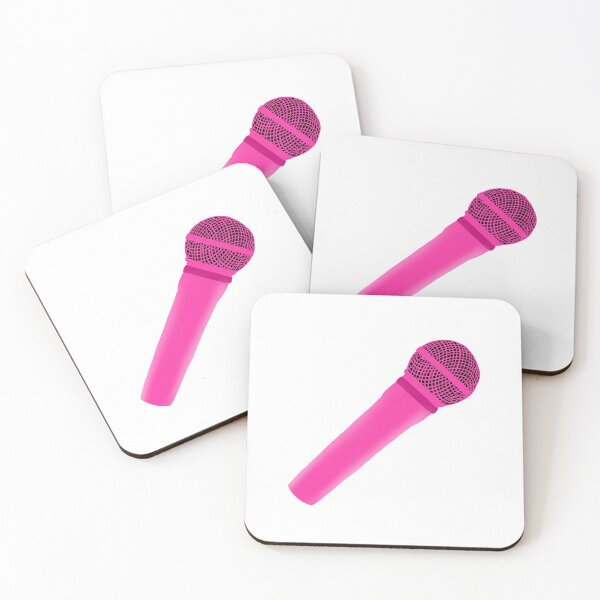 Item preview, Pink Microphone | Singing | Gifts for Music lovers | Karaoke designed and sold by Lindsay Marie Patterns.