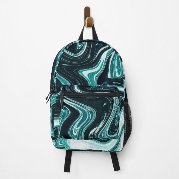 Item preview, Turquoise & Black Marble designed and sold by Flydea.