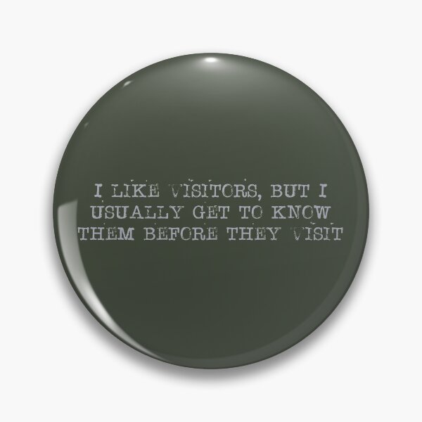 Item preview, I like visitors. designed and sold by inkset.