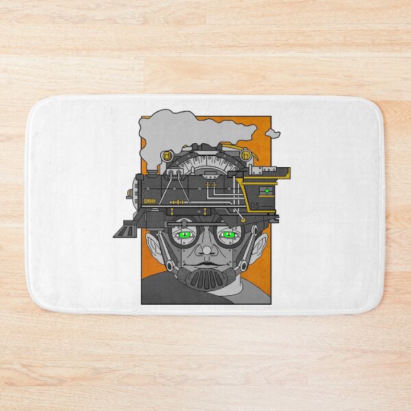 Item preview, "Trains on the Brain" designed and sold by Jon Huss.