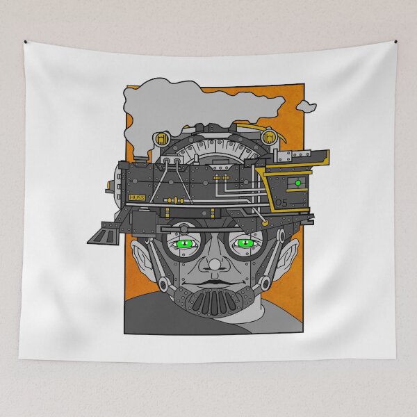 Item preview, "Trains on the Brain" designed and sold by Jon Huss.
