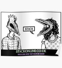 STACK Beetlejuice Logo Poster
