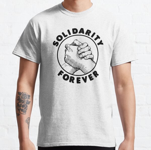 Vista previa del artículo con la obra «Solidaridad para siempre», diseñado y vendido por jacquesi97.