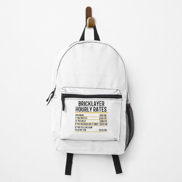Item preview, Bricklayer Hourly Rates designed and sold by TeesYouWant.