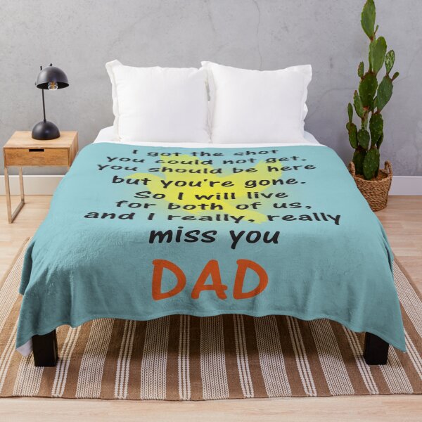 Item preview, I miss you dad black text designed and sold by StencilMyst ..