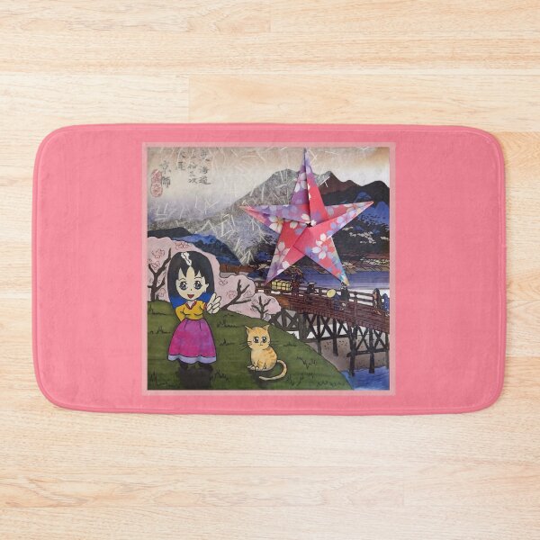 Item preview, Kawaii origami star near the bridge in Arashiyama  designed and sold by CuisineCat.