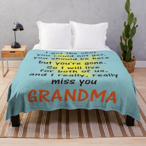 Item preview, I miss you grandma black text designed and sold by StencilMyst ..