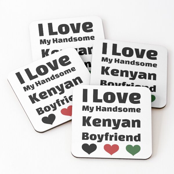 Item preview, I Love My Handsome Kenyan Boyfriend - Kenya Boyfriend designed and sold by DiceNLDesigns.