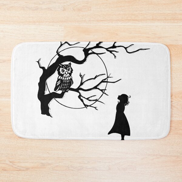 Item preview, mystic owl and the moon designed and sold by Tamar Yanez.