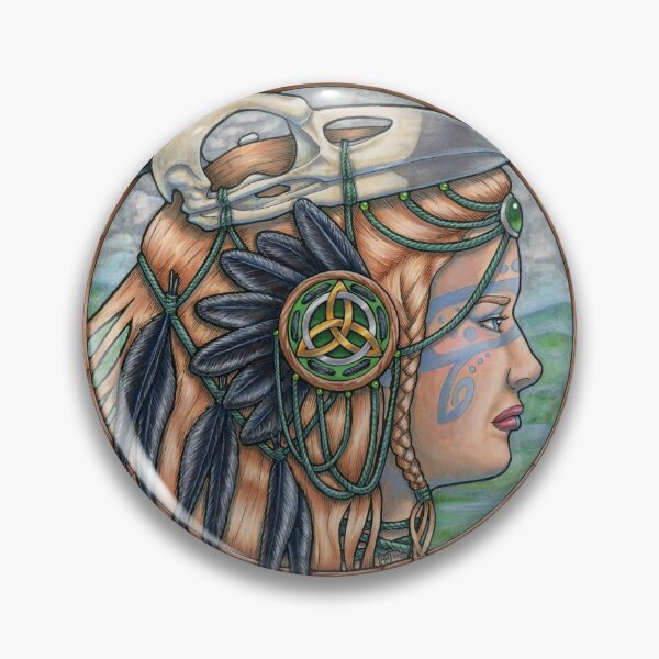 Item preview, Nia Crow Chaser by Bobbie Berendson W designed and sold by Metallic Visions.
